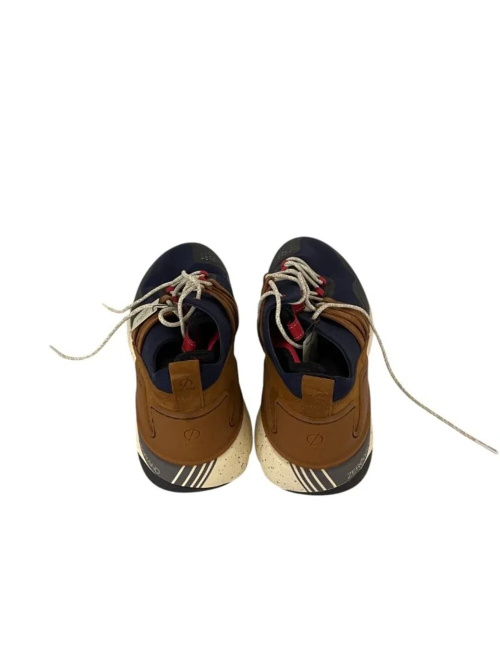 Cole Haan Zero grand Motion Mens Sneakers Size 13 M Navy Blue Tan C30448 NWOB